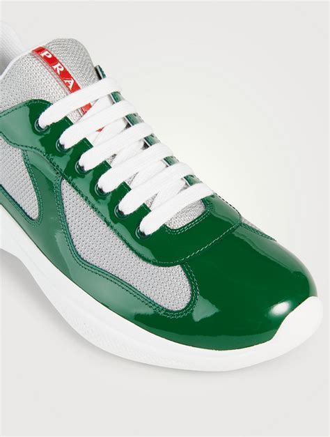 prada america's cup sneakers green|prada america's cup sneakers women's.